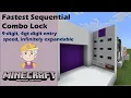 Fastest Sequential Combo Lock Bedrock