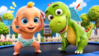 Head Shoulders Knees and Toes + Johny Johny Yes Papa - Learn Colors and Body Parts | LooLoo Kids