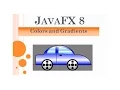 JavaFX 8 Tutorial - Colors Gradients LinearGradient