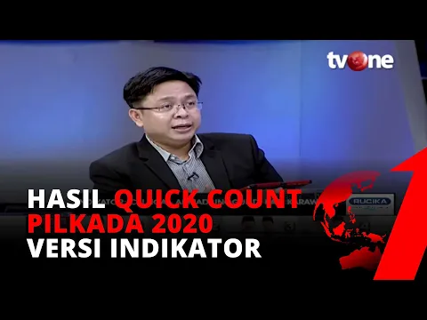Burhanuddin Muhtadi Paparkan Hasil Quick Count Pilkada 2020 Versi Indikator | tvOne