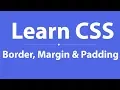 Learn CSS - Border Margin and Padding in Bangla