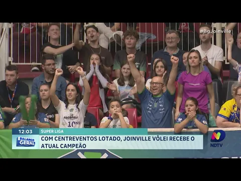 Super Liga: com Centreventos lotado, Joinville Vôlei recebe o atual campeão