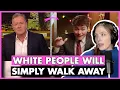 Why Are White People Walking Away Pearl Reacts to Piers Morgan Nick Fuentes
