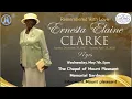 Live Stream of Funeral Service for Ernesta Elaine Clarke