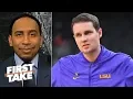 Stephen A calls LSU s Will Wade the biggest fool on the planet for FBI wiretaps First Take