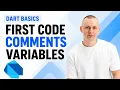 Dart Basics First Code Comments Variables
