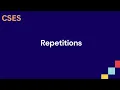 CSES Repetitions in Arabic