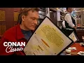 Conan Goes To The Deli Late Night with Conan O Brien