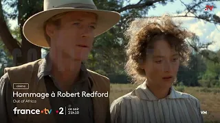 Hommage à Robert Redford - Out of Africa sur France 2 mardi 16 septembre 2025