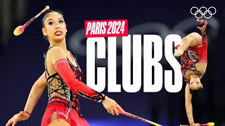 Feel The Beat: Kazakhstan's Elzhana Taniyeva 🇰🇿🤸‍♀️ | Clubs Qualification | Paris 2024