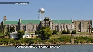 Gang attack at Kentucky maximum security prison sends corrections officer to the hospital