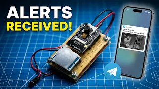 ESP32-CAM Security System EXPOSED Motion Detection Phone Alerts Tutorial