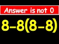 Only 1 in 5 Can Solve This Math Problem