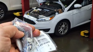 Ford Focus Fuel Pressure Sensor Replacement Low Side 2012-2018 2 0L