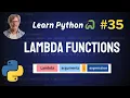 Lambda Function Anonymous Functions - Python Full Course 2024