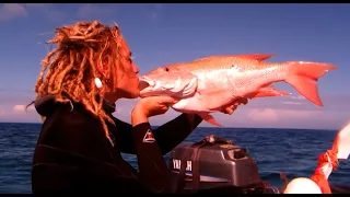 Eleuthera Bahamas Royal Ruins and Diving the Devils Backbone! Huge Mutton Snapper on a pole spear!