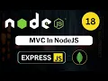 18 C - Models Views Controllers In NodeJS C Pattern In Hindi