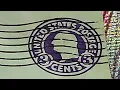 3 CENTS UNITED STATES POSTAGE PRESIDENT GEORGE WASHINGTON POSTAGE STAMPS