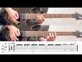 Nemesis / Arch Enemy (screen TAB | Guitar lesson | Dual guitar)