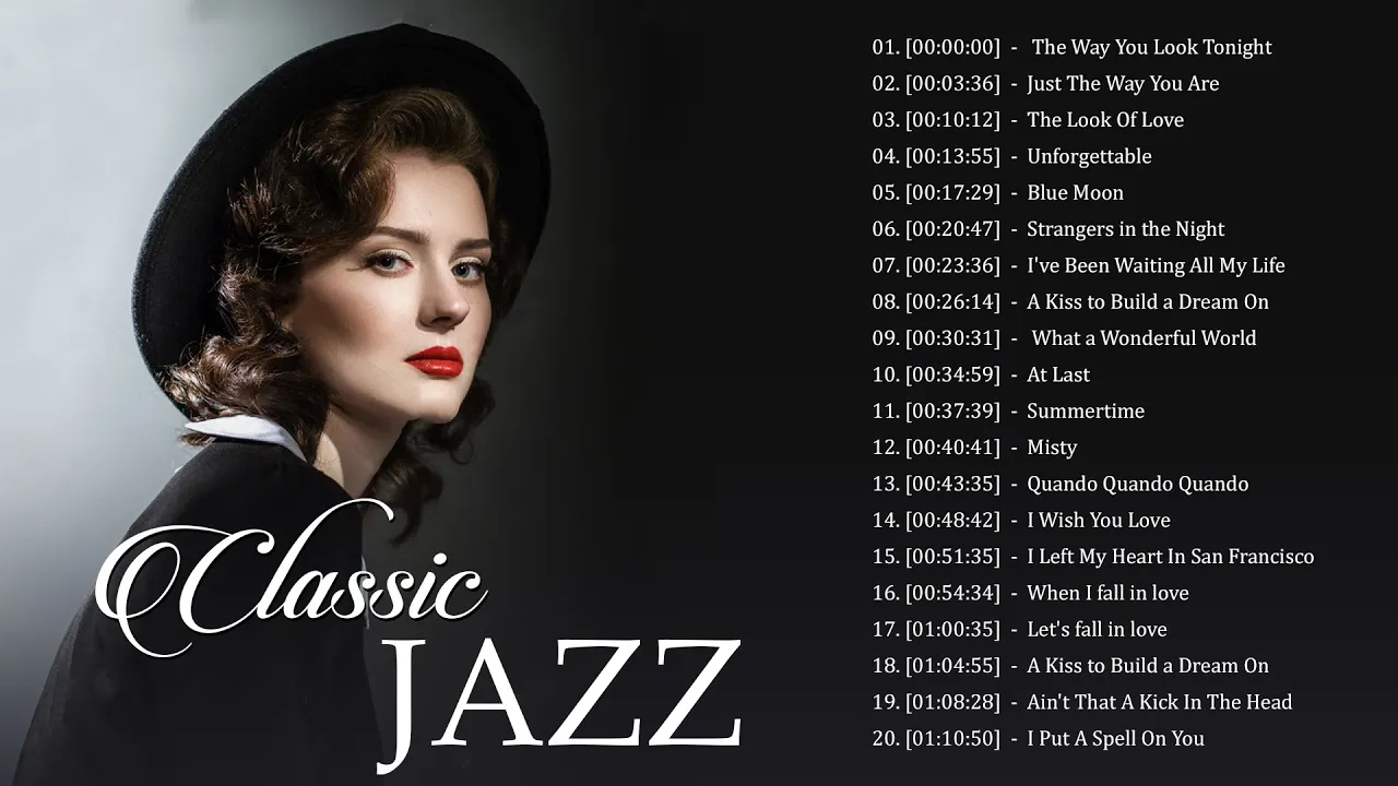 Smooth Vocal Jazz ☕ 30 Great Old Jazz Songs ~ Jazz Songs 50's 60's 70's