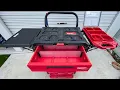 more PACKOUT accessories My new setup with folding brackets Milwaukee tools