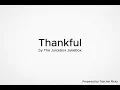 Thankful with intro by juicebox jukebox