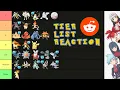 REACTING TO A POKEMON MASTERS TIER LIST REDDIT EDITION