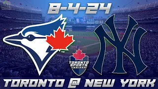Toronto Blue Jays vs New York Yankees LIVE Stream Game Audio | MLB LIVE Streamcast & Chat
