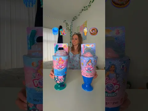 [ASMR] UNBOXING THE *NEW* MYSTERY *SEA SLUSHY* BARBIE POP REVEAL!!😱🪼🪸🐬⁉️(8+ SURPRISES!!🫢)