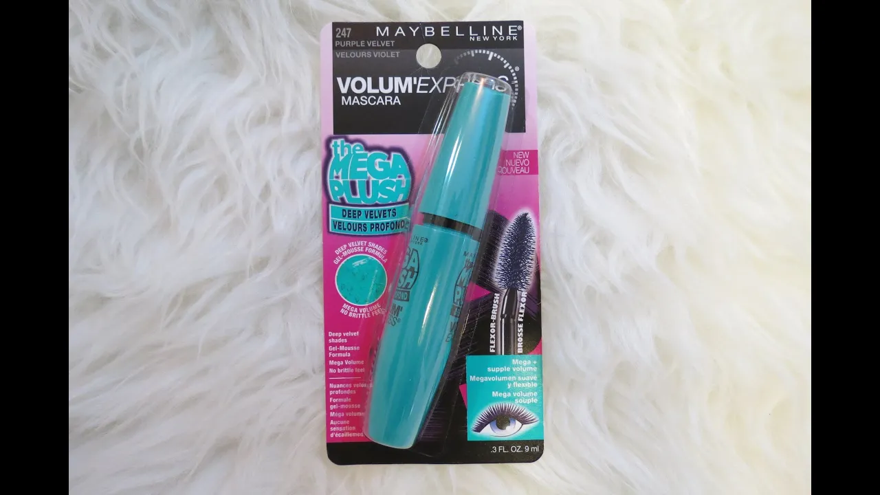 Maybelline Mega Plush Volum'Express Mascara Review & Demo!!