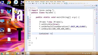 Java Swing -07 - JLabel-01