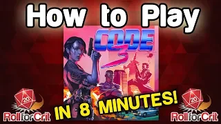 how to play code 3 kickstarter game tutorial