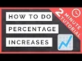 How To Calculate Percentage Increases