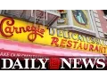 Carnegie Deli set to close at end of 2016
