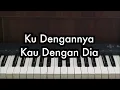 Download Lagu Ku Dengannya Kau Dengan Dia - Afgan | Piano Karaoke by Andre Panggabean
