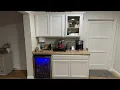 Adding a Coffee Bar with Stock Cabinets