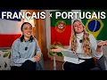 FRANCAIS vs PORTUGAIS differences similitudes et difficultes avec Piece of French
