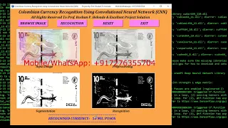 Python Project On Currency Recognition Using CNN Python Project With Source Code