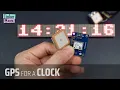 Using GPS as a clock source Dot-matrix clock project No 3