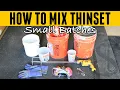 How To Mix Thinset - Essential tips for small batches