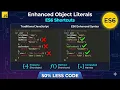 056 JavaScript Object Literals Property Shorthand Method Shorthand Computed Properties ES6