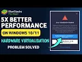 Enable Virtualization on Windows Bluestacks hardware virtualization problem solve bluestack