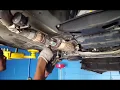 2010 Infiniti replacing aftermarket catalytic converter
