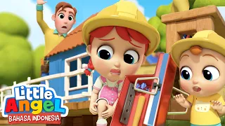 Download Bantu Ayah Buat Rumah Pohon Yuk! | Lagu Anak | Little Angel Bahasa Indonesia MP3