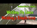 Welding Fly Lines Welding a Simple Loop to the front or back end of a fly line