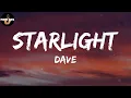 Dave - Starlight (Lyric Video)