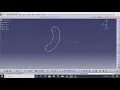 Catia v5 basic 2D drawing tool