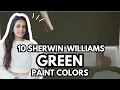 10 BEST Sherwin Williams Green Paint Colors
