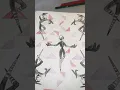 FNAF Coloring Book DAY 18 PAGE 18 PUPPET MARIONETTE Art Drawing