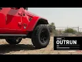 Unveiling the New KMC Wheels - Outrun KM551 17x8 5 Jeep Gladiator Matte Black w Gloss Black Lip